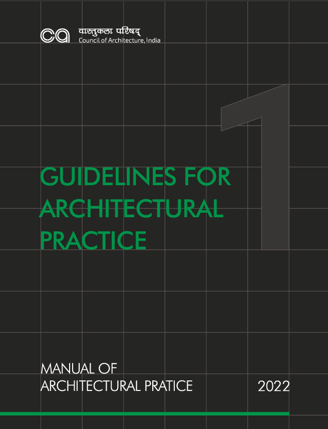 Manual Architectural Practise Vol. 1